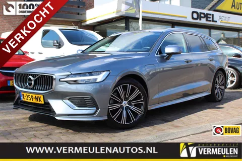 Volvo V60 2.0 T6 Plug-in Hybrid 340PK AWD Inscription Automaat + 19''/ Navi/ Clima/ Full-LED/ Adap.Cruise/ Winterpakket/ Head-UP/ Leder/ NL auto