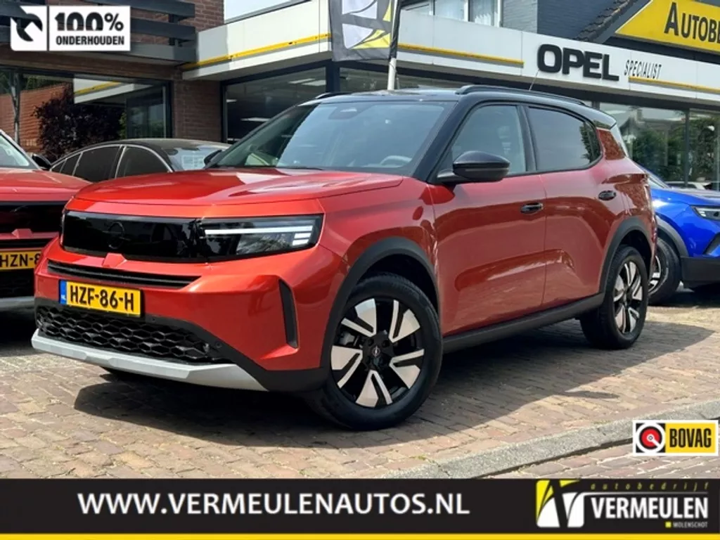 Opel Frontera 44kWh 113PK GS + 17"/ Navi/ Clima/ Cruise/ Camera/ Winterpakket/ CarPlay/ Full-LED/ NL auto