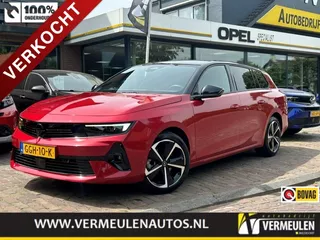 OPEL Astra Sports Tourer 1.2 Turbo Hybrid 136PK GS Automaat + 17"/ Navi/ Clima/ Ad.Cruise/ Full-LED/ Camera/ Wintrpakket/ Head-Up/ CarPlay/ NL auto