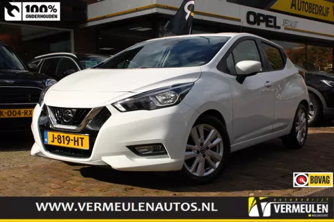 NISSAN Micra 1.0 IG-T 100PK N-Connecta + 16"/ Navi/ Clima/ Camera/ Stoelverwarming/ Trekhaak/ NL auto