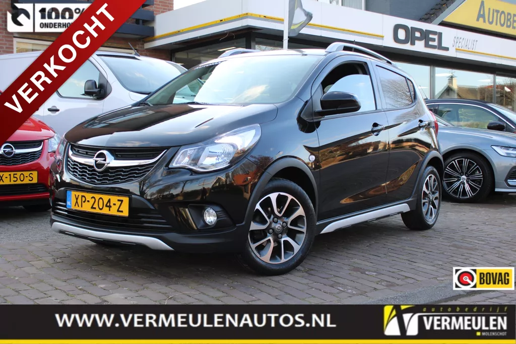 OPEL Karl 1.0 75PK ROCKS Online Edition Automaat + 15"/ Airco/ Cruise/ Navi/ CarPlay/ NL auto