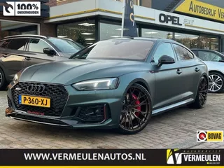 Audi A5 Sportback RS5 2.9TFSI 450PK Quattro Automaat + 21"/ Full-LED Matrix/ B&O Sound/ Camera/ Stoelverwarming