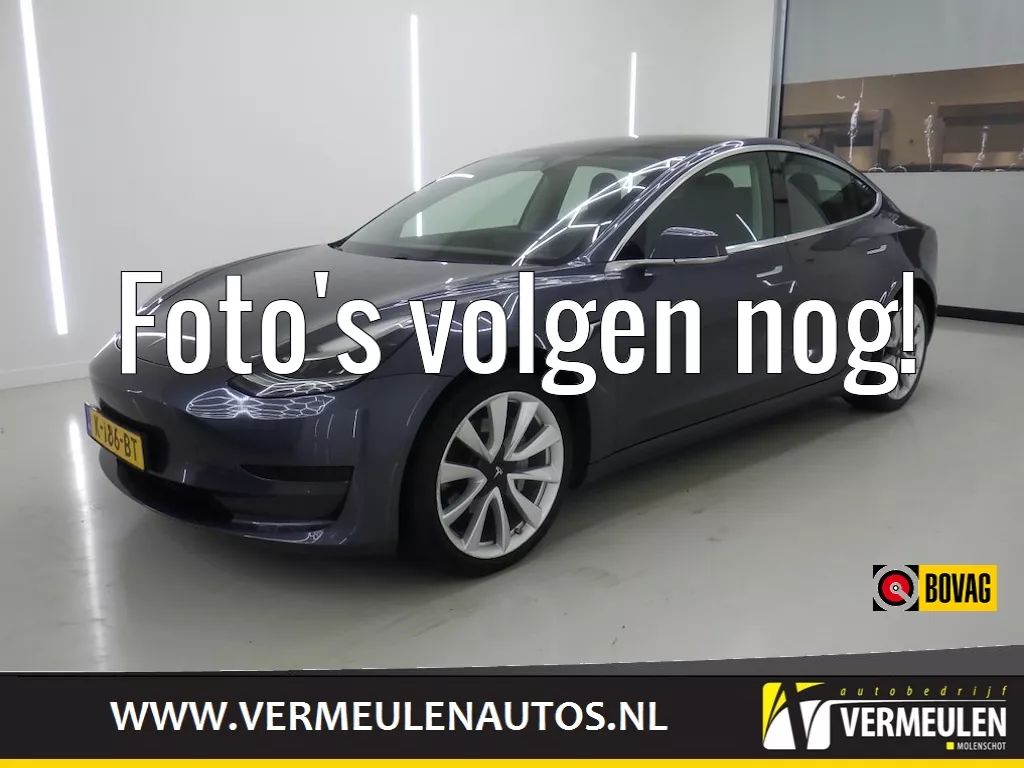 TESLA Model 3 Standard Range Plus RWD 60kWh + 19"/ Navi/ Autopilot/ Leder/ Camera/ Panorama/ Premium Audio/ NL auto