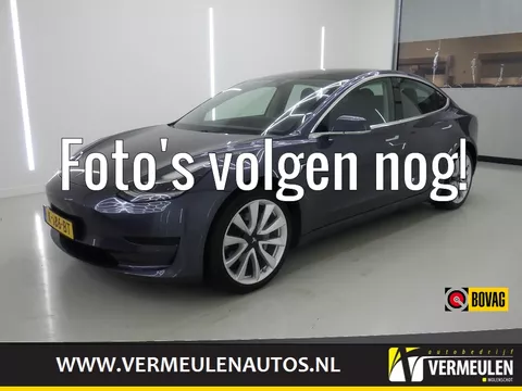 TESLA Model 3 Standard Range Plus RWD 60kWh + 19"/ Navi/ Autopilot/ Leder/ Camera/ Panorama/ Premium Audio/ NL auto