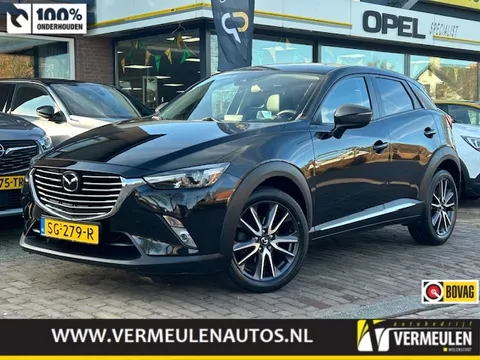 Mazda Cx-3 2.0 SKYACTIV-G 120PK GT-M + 18"/ Navi/ Bose-Sound/ Clima/ Leder/ Full-LED/ Winterpakket/ Head-UP/ NL auto