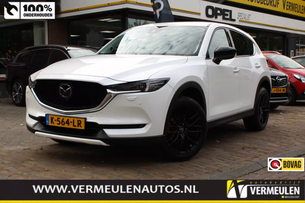 Mazda Cx-5 2.0 SKYACTIV-G 165K Sportive Automaat + 19"/ Navi/ Clima/ Cruise/ Leder/ Full-LED/ Winterpakket/ Head-UP/ NL auto