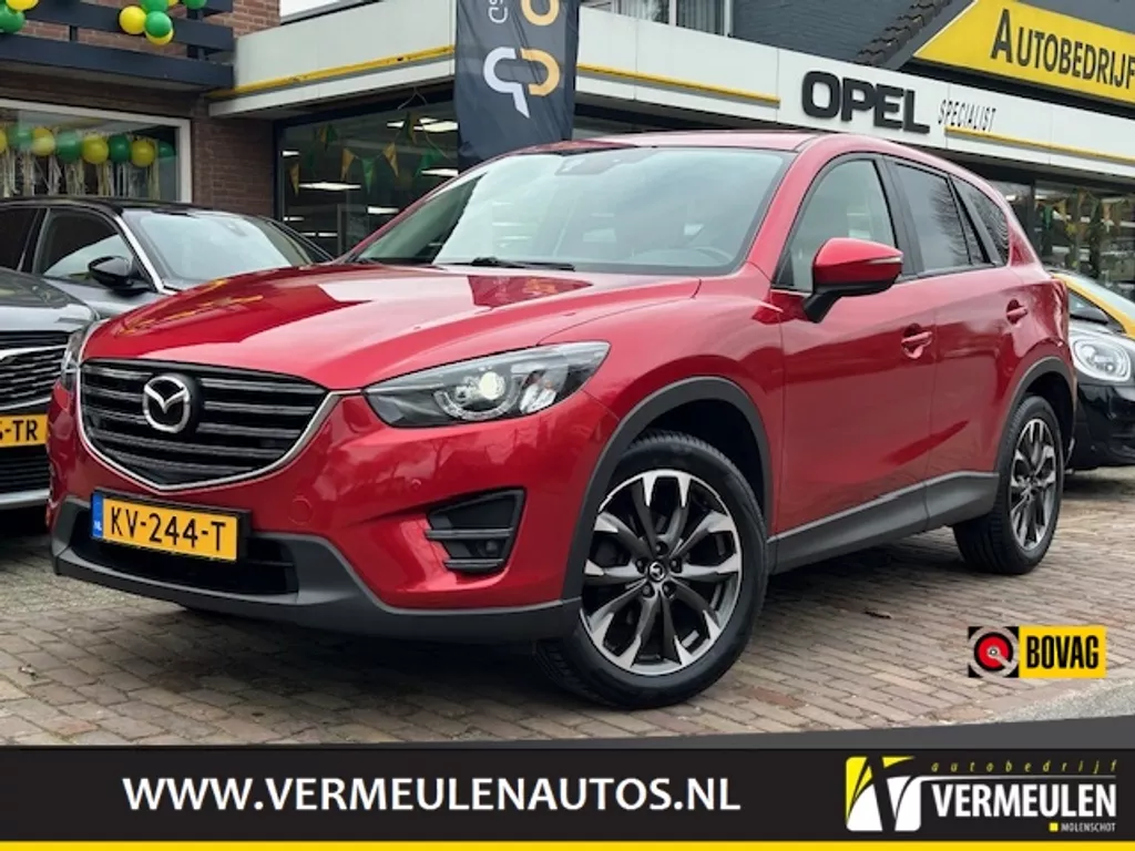 Mazda Cx-5 2.0 SKYACTIV-G 165PK 2WD GT-M Automaat + 19"/ Navi/ Clima/ Camera/ Full-LED/ CarPlay/ Leder/ Stoelverwarming/ NL auto