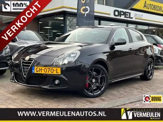 ALFA ROMEO Giulietta 1.4 Turbo MultiAir 170PK QV Line Sport + 18"/ Navi/ Clima/ Cruise/ Panorama/ Leder/ Xenon/ NL auto