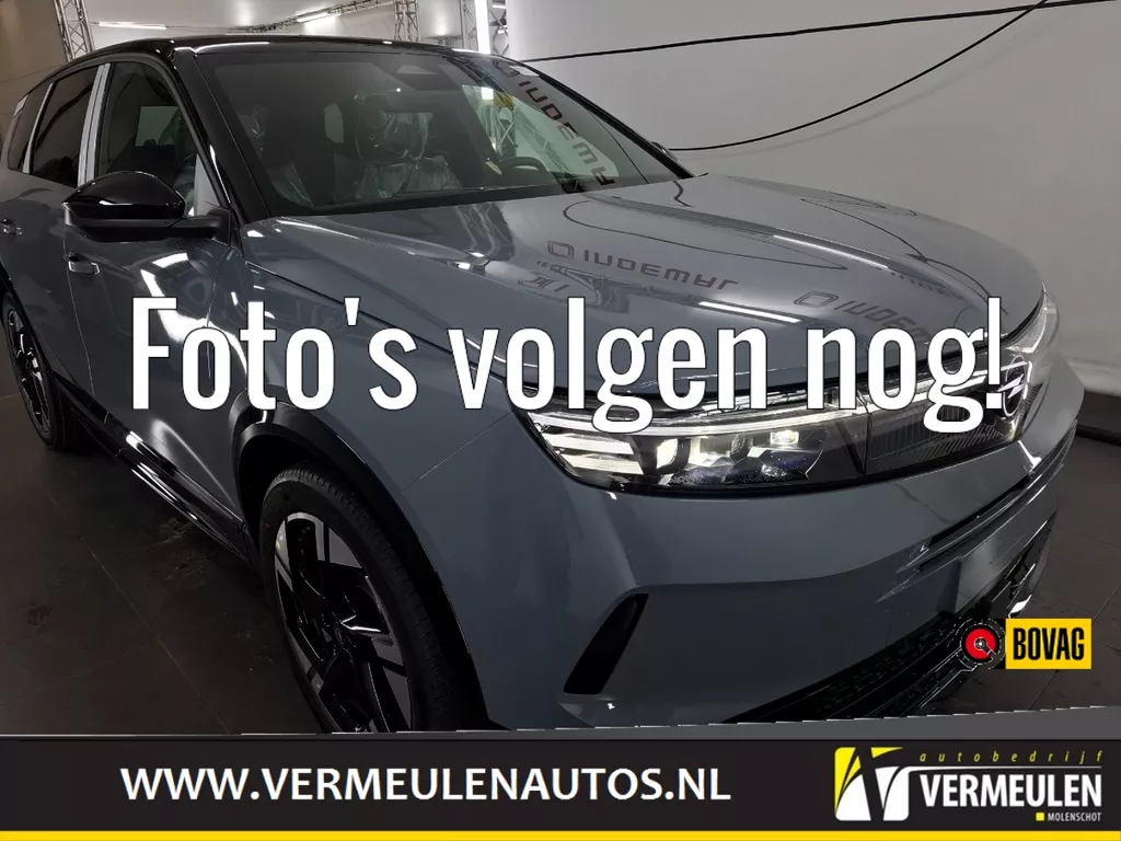 Opel Grandland 1.6 Turbo 195PK Plug-In Hybrid Ultimate Automaat + 20"/ Navi/ Clima/ Ad.Cruise/ Focal-Sound/ Head-Up/ Winterpakket/ Full-LED/ 360Camera/ Trekhaak