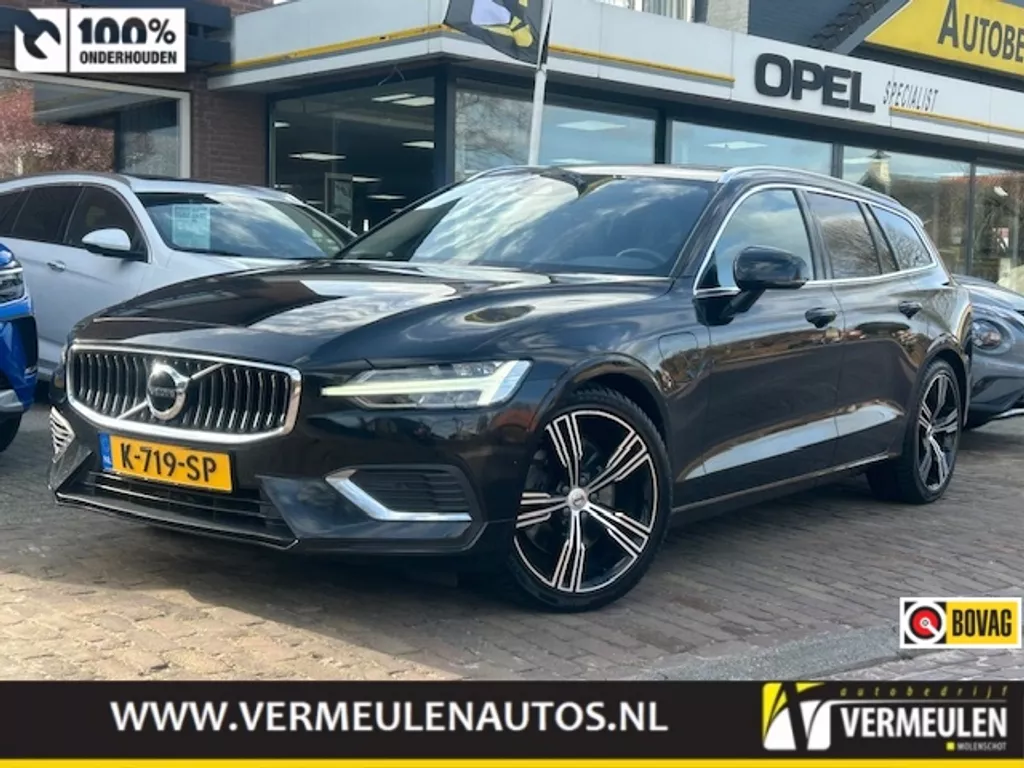 Volvo V60 2.0 T6 Plug-In Hybrid 340PK AWD Inscription Automaat + 19"/ Navi/ Clima/ Ad.Cruise/ Winterpakket/ Full-LED/ Panorama/ NL auto