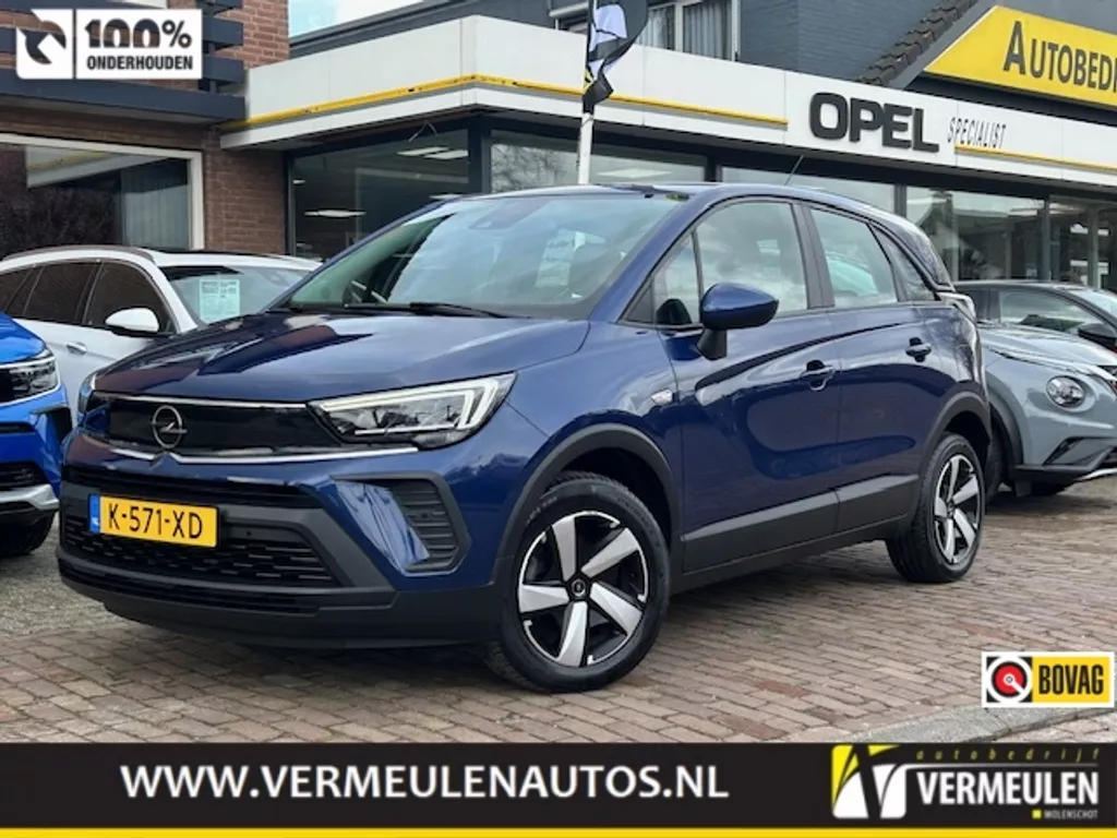 Opel Crossland 1.2 Turbo 110PK Edition + 16''/ Navi/ Airco/ Cruise/ Camera/ Full-LED/ CarPlay/ NL auto