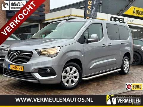 Opel Combo Tour 1.2 Turbo 110PK L2H1 Edition 7-Persoons + 16"/ Navi/ Airco/ Cruise/ Camera/ CarPlay/ NL auto