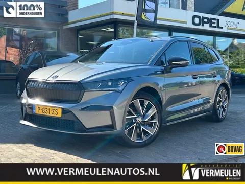 Skoda Enyaq Iv 80 Sportline 204PK + 20"/ Navi/ Clima/ Ad.Cruise/ Winterpakket/ Full-LED Matrix/ Camera/ NL auto