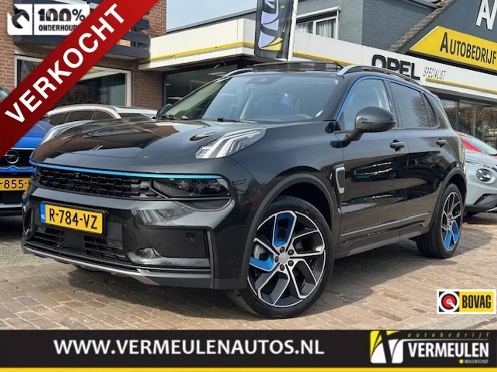 Lynk & Co 01 1.5 261PK Plug-in Hybrid Automaat + 20''/ Navi/ Clima/ Ad.Cruise/ Panorama/ Camera/ Full-LED/ Infinity/ NL auto