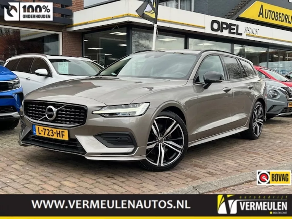 VOLVO V60 2.0T 163PK B3 Hybrid R-Design + 19"/ Navi/ Clima/ Ad.Cruise/ Camera/ Winterpakket/ Full-LED/ NL auto