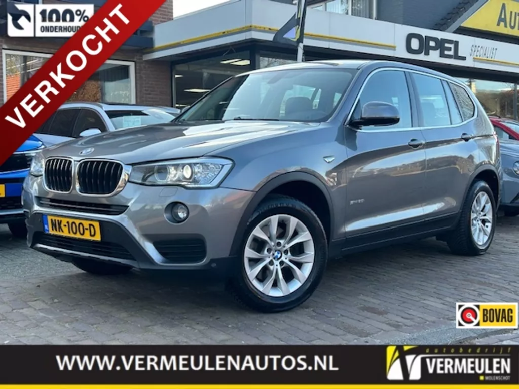 BMW X3 sDrive 20i 184PK Executive Automaat + 17"/ Navi/ Clima/ Cruise/ Xenon/ NL auto
