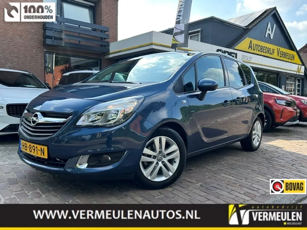 Opel Meriva 1.4 Turbo 120PK Design Edition + 16"/ Airco/ Navi/ Cruise/ Trekhaak/ NL auto