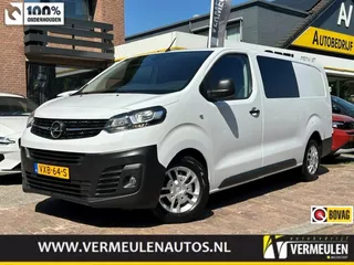 Opel Vivaro 2.0 Diesel 145PK L3H1 DC Dubbele Cabine 6-Pers. + Airco/ Cruise/ Navi/ CarPlay/ Trekhaak/ NL auto