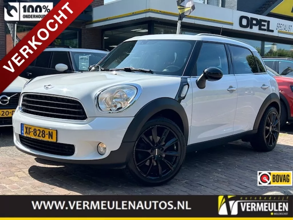 Mini Countryman 1.6 98PK One + 18"/ Clima/ Cruise/ Audio/ Bluetooth