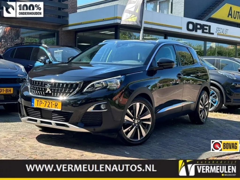 Peugeot 3008 1.2 PureTech 130PK Allure + 19"/ Navi/ Clima/ Cruise/ CarPlay/ Panorama/ Trekhaak/ Camera/ NL auto