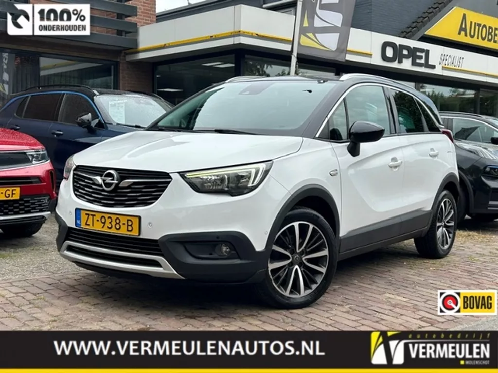 Opel Crossland X 1.2 Turbo 110PK Innovation Automaat + 17"/ Navi/ Clima/ Cruise/ Camera/ Park-Assist/ Winterpakket/ CarPlay/ NL auto