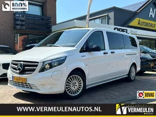 Mercedes eVito eVito Tourer XL 205PK PRO 9-Pers + 17"/ Navi/ Clima/ Cruise/ Leder/ Camera/ Privacy Glass/ Stoelverwarming/ NL auto
