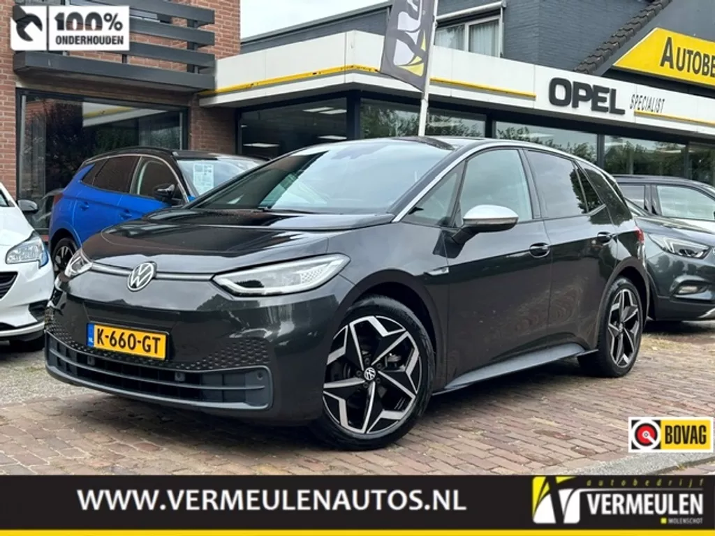 Volkswagen Id.3 58kWh 204PK 1ST Plus + 19"/ Navi/ Clima/ Ad.Cruise/ Camera/ Winterpakket/ Full-LED/ SOH86%/ NL auto