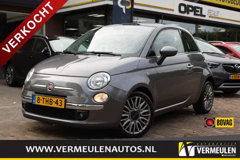 Fiat 500 0.9 85PK Twinair Turbo Lounge + 16"/ Airco/ Panorama/ NL auto