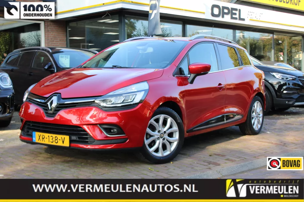 RENAULT Clio Estate 0.9TCe 90PK Intens + 16"/ Navi/ Clima/ Cruise/ Camera/ Full-LED/ Stoelverwarming/ NL auto