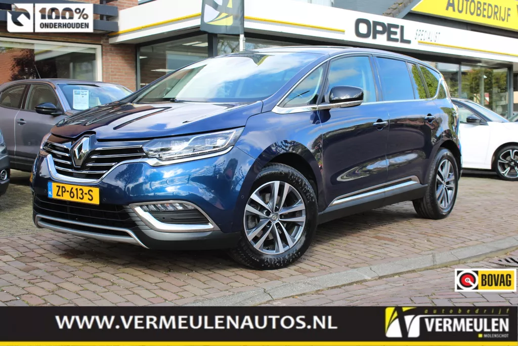 Renault Espace 1.8 Energy TCe 225PK 7P Intens Automaat + 18"/ Navi/ Camera/ LED/ NL auto