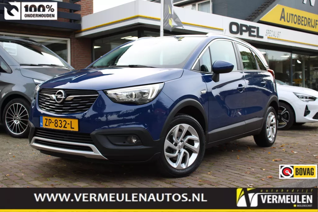 Opel Crossland X 1.2 Turbo 110PK Innovation Automaat + 16"/ Navi/ Clima/ Cruise/ Trekhaak/ NL auto