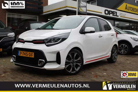 Kia Picanto 1.0 T-GDi 100PK GT-Line + 16"/ Navi/ Camera/ Leder/ Winterpakket/ NL auto