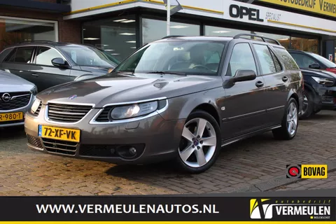 Saab 9-5 2.3 T Sport Estate Linear Automaat + 17"/ Clima/ Cruise/ Navi/ Leder/ Xenon/ NL auto